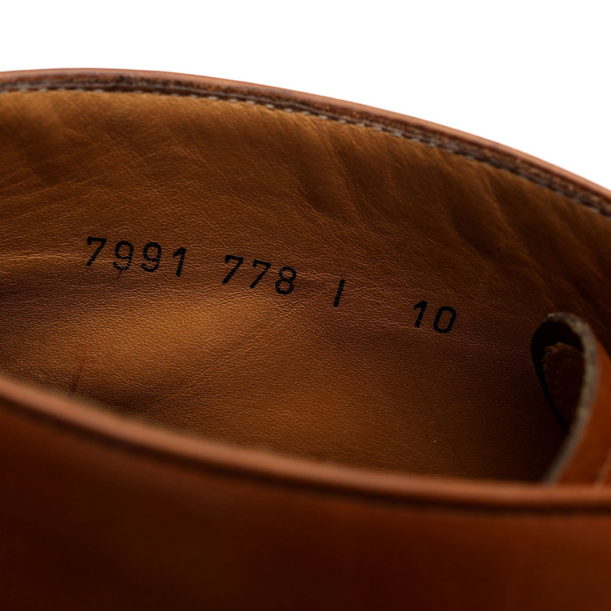 &#39;Charlie 7991&#39; Tan Brown Leather Chukka Boots UK 10