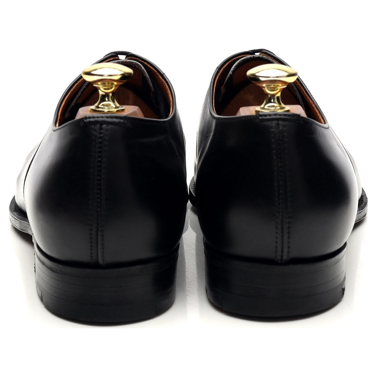 &#39;Consul IV&#39; Black Leather Oxford UK 7.5 F