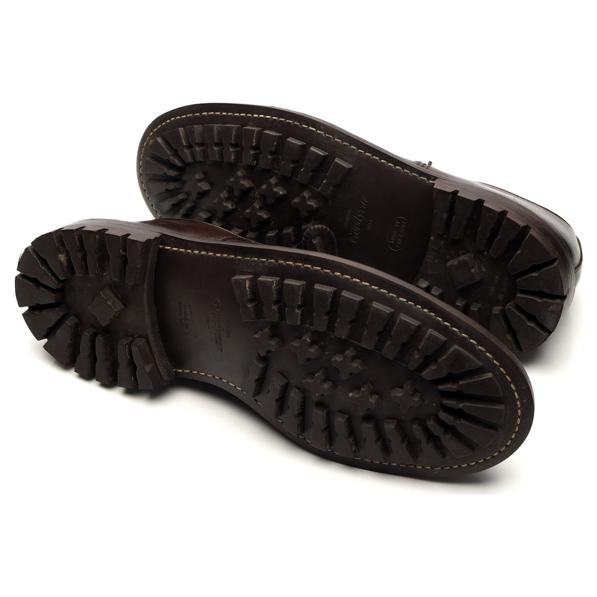 &#39;Daniel&#39; Dark Brown Leather Derby UK 11