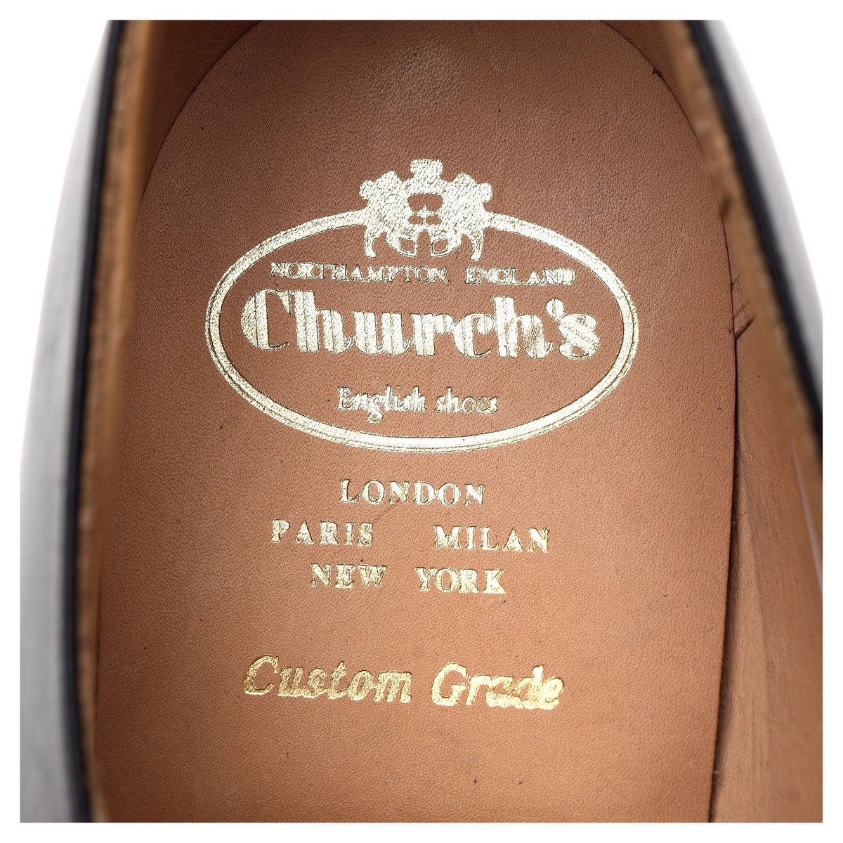 &#39;Westbury&#39; Black Leather Monk Strap UK 11 G