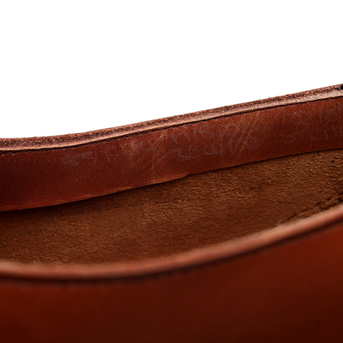 Tan Brown Leather Monk Strap UK 8.5 F