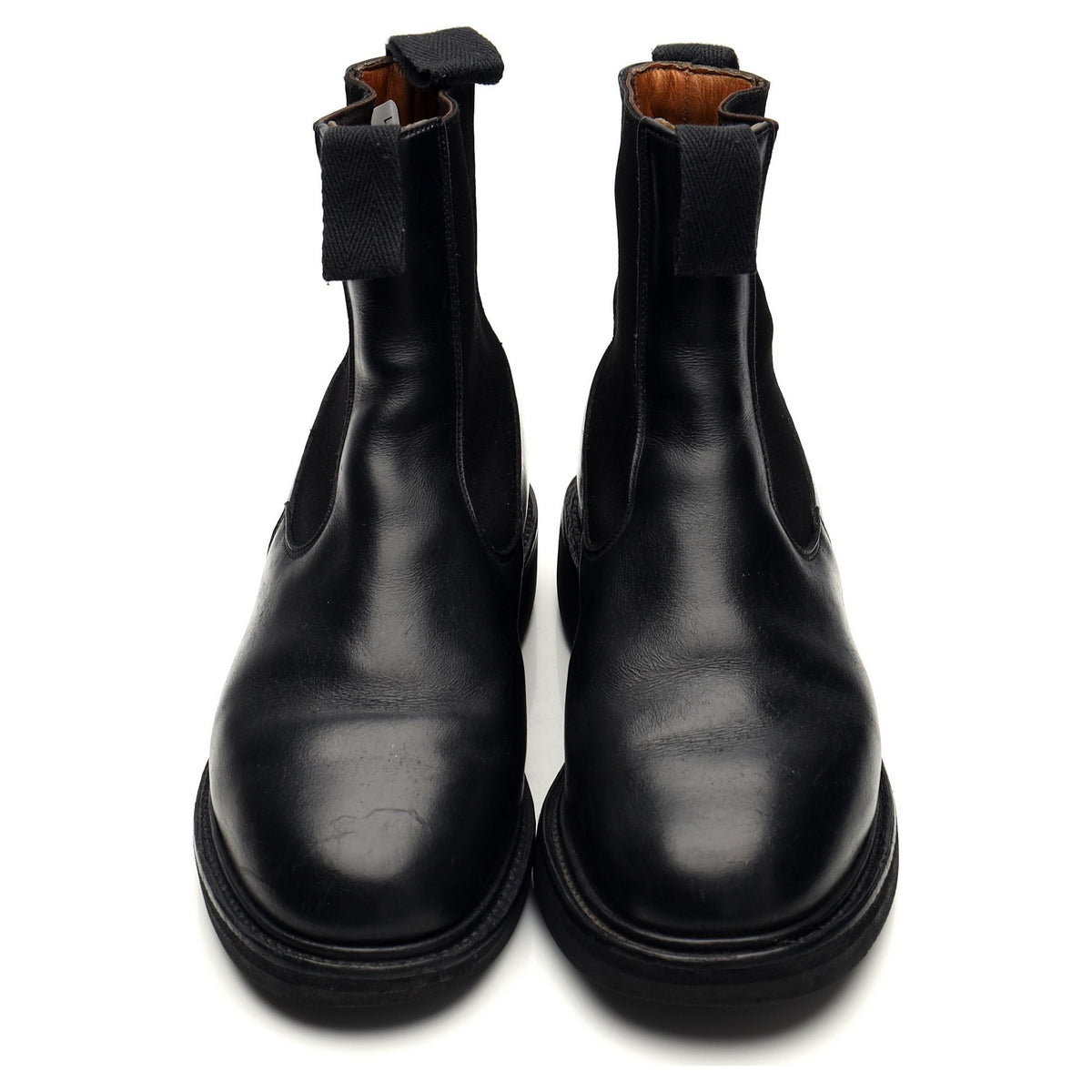 Women&#39;s &#39;Paula&#39; Black Leather Chelsea Boots UK 4