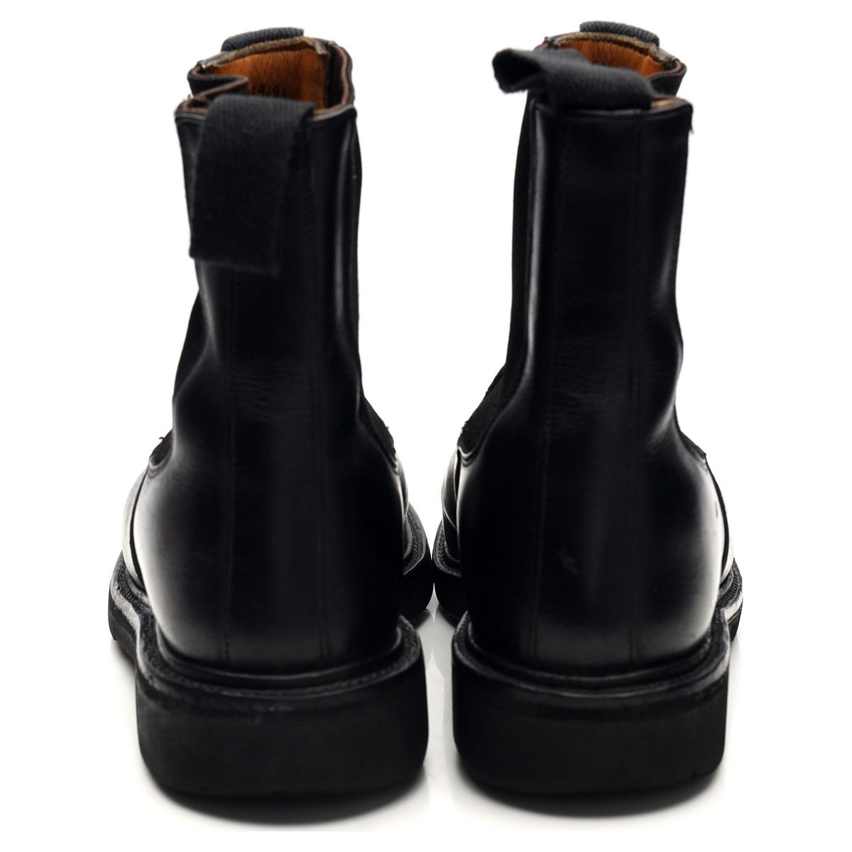 Women&#39;s &#39;Paula&#39; Black Leather Chelsea Boots UK 4