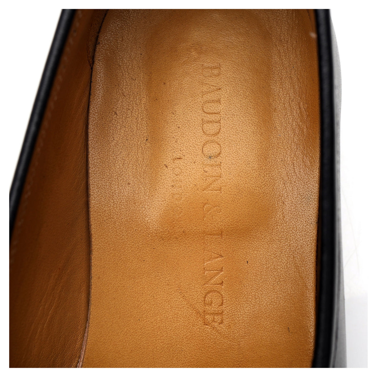 &#39;Grand Conti&#39; Black Leather Tassel Loafers UK 5 / UK 5.5