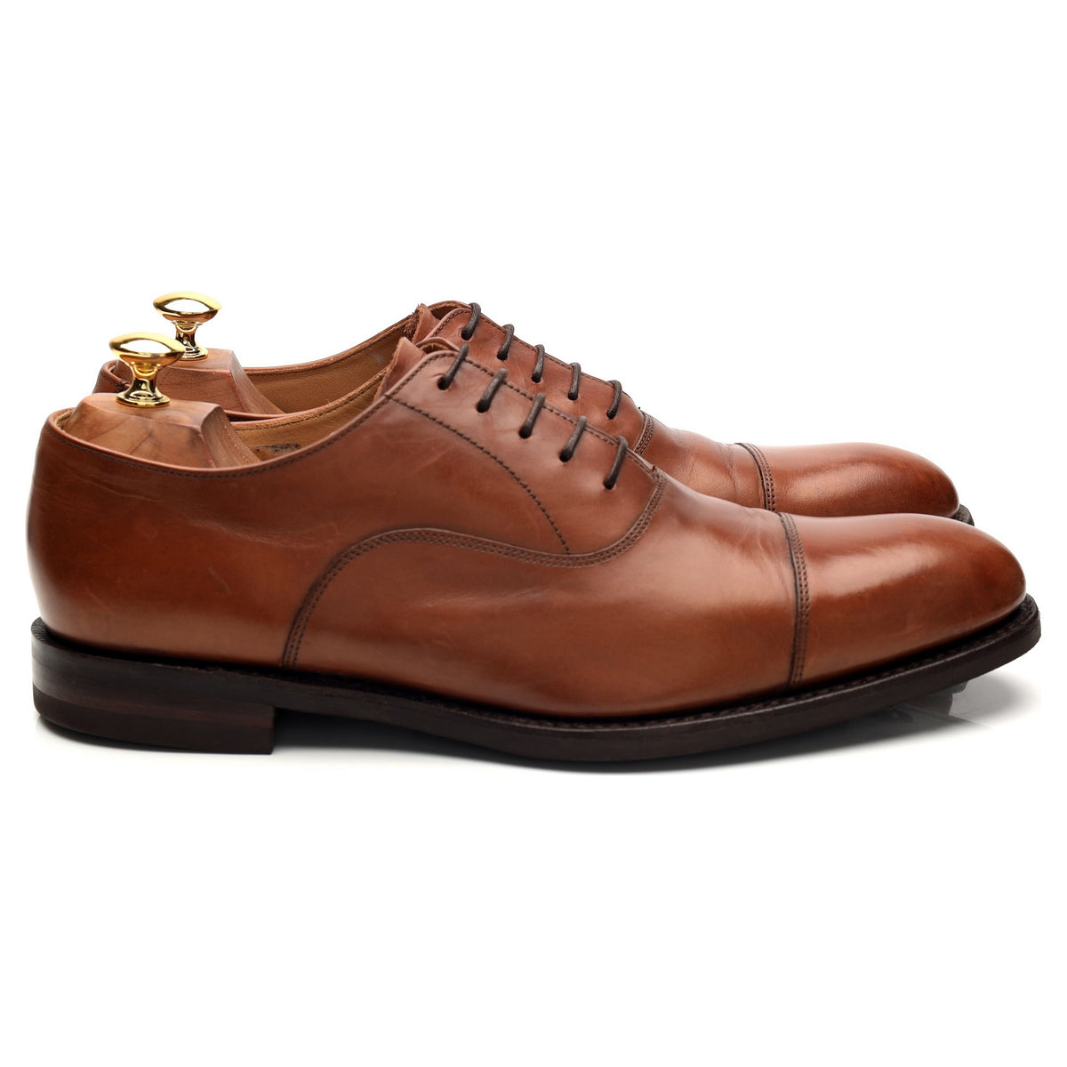 &#39;Archway&#39; Brown Leather Oxford UK 9.5 G