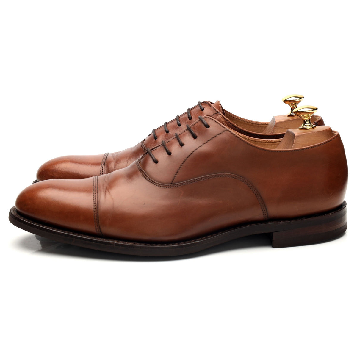 &#39;Archway&#39; Brown Leather Oxford UK 9.5 G