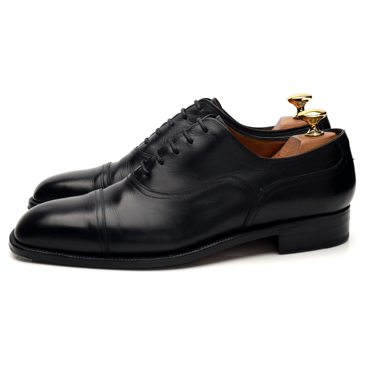 Bespoke Black Leather Oxford UK 6 / UK 6.5