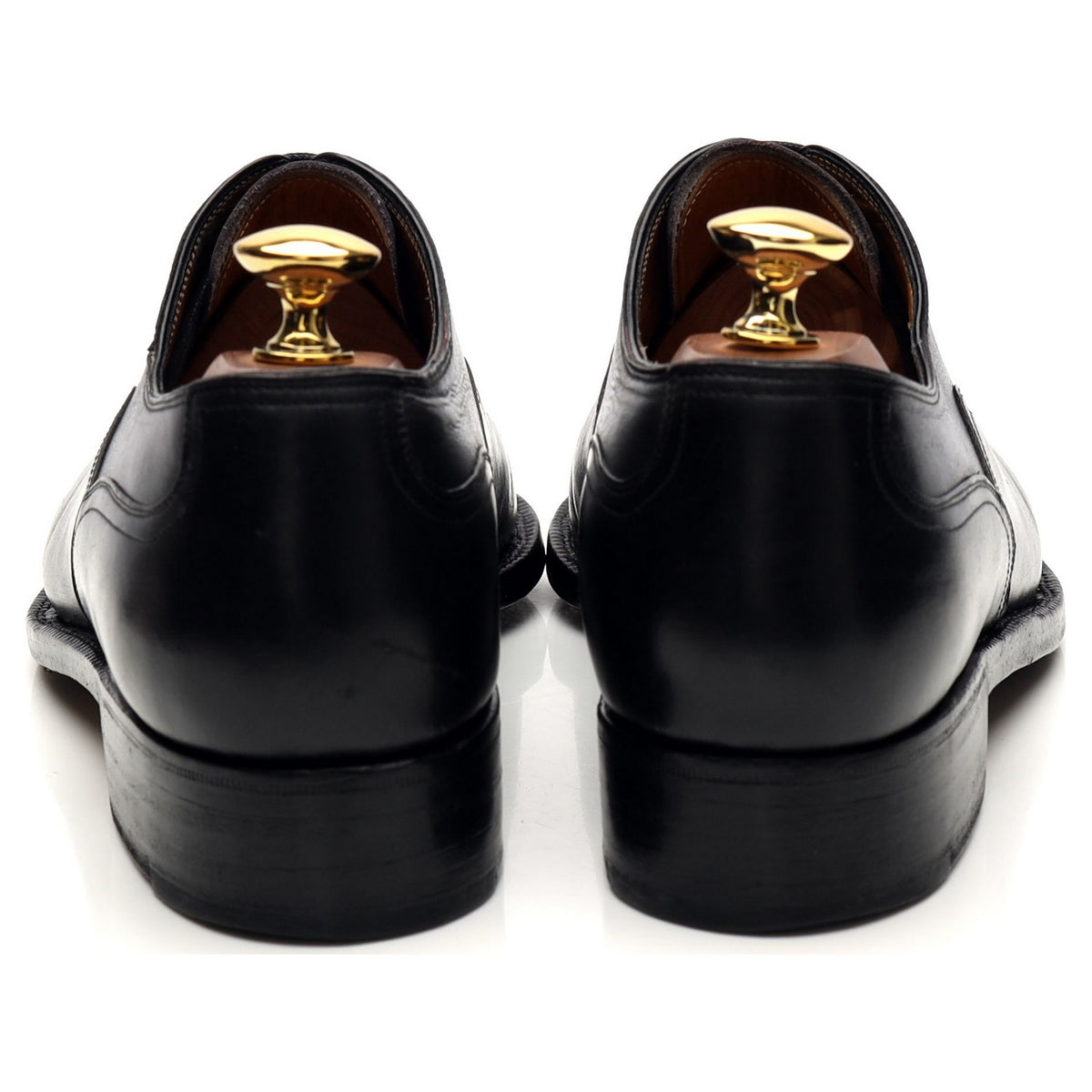 Bespoke Black Leather Oxford UK 6 / UK 6.5