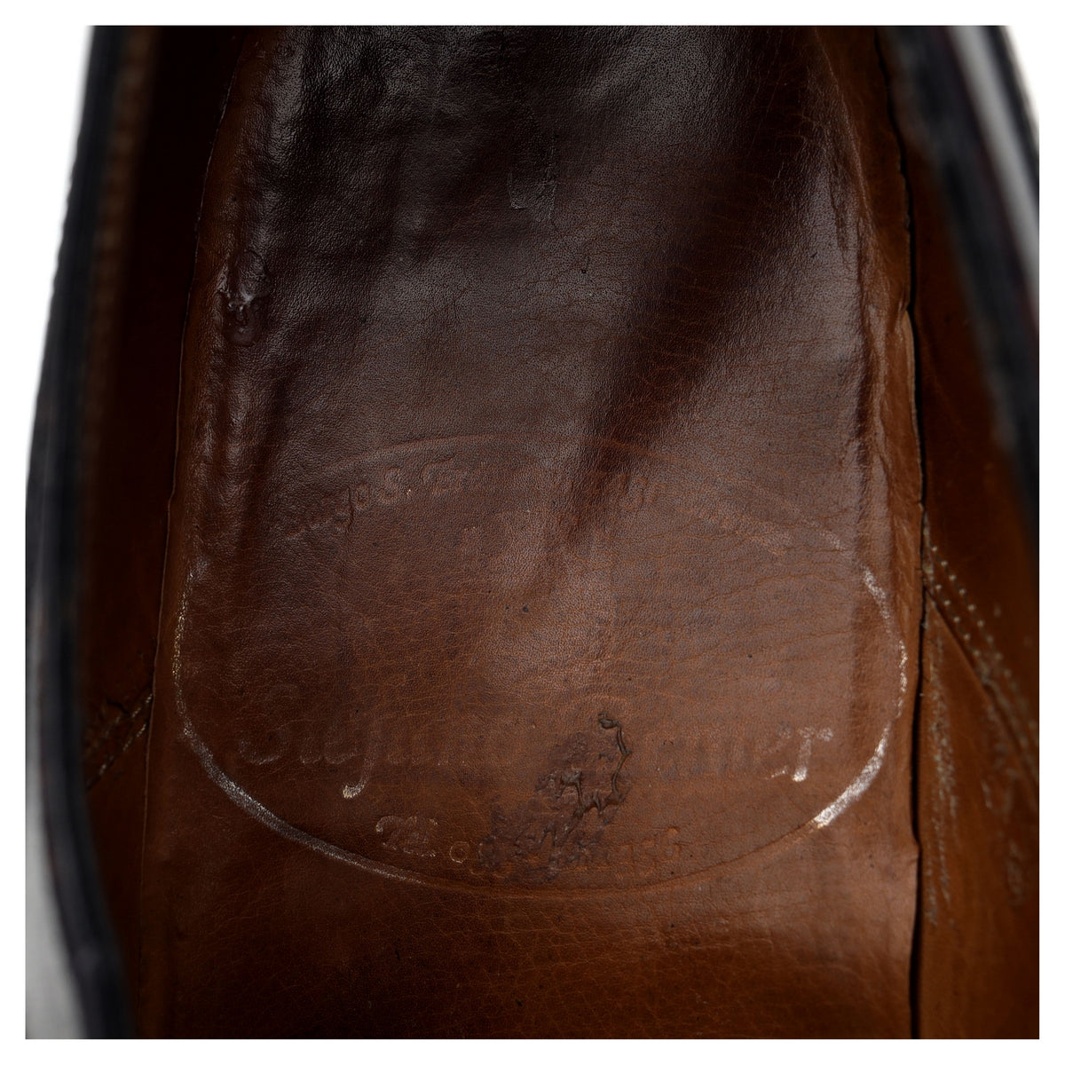 Bespoke Black Leather Oxford UK 6 / UK 6.5