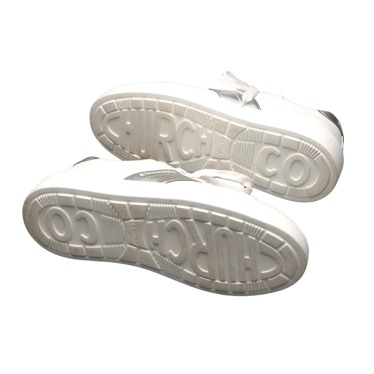 Women&#39;s &#39;Mach 3&#39; White Leather Sneakers UK 4.5 EU 37.5