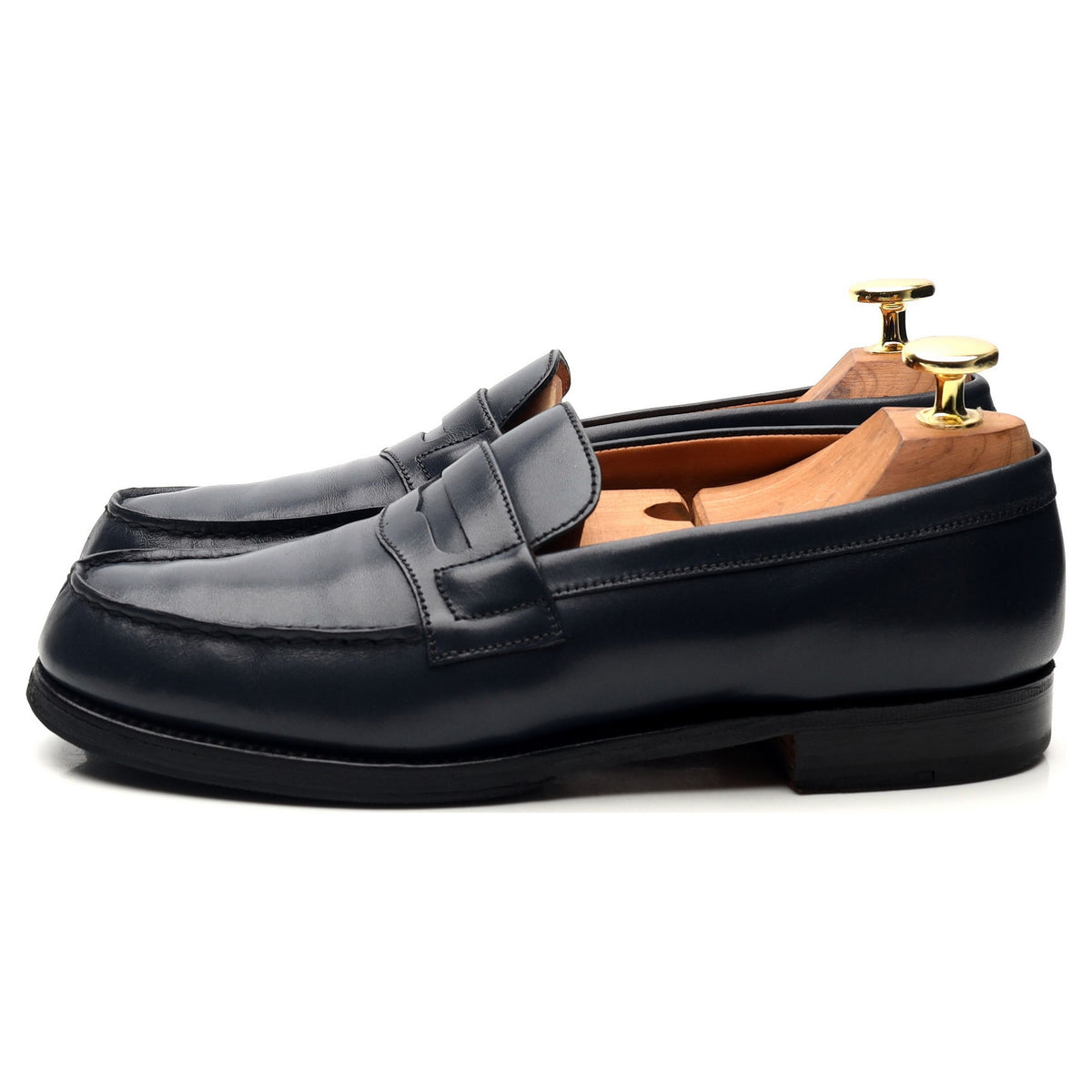 Women&#39;s &#39;180 Mocassin&#39; Navy Blue Leather Loafers 3 C UK 4