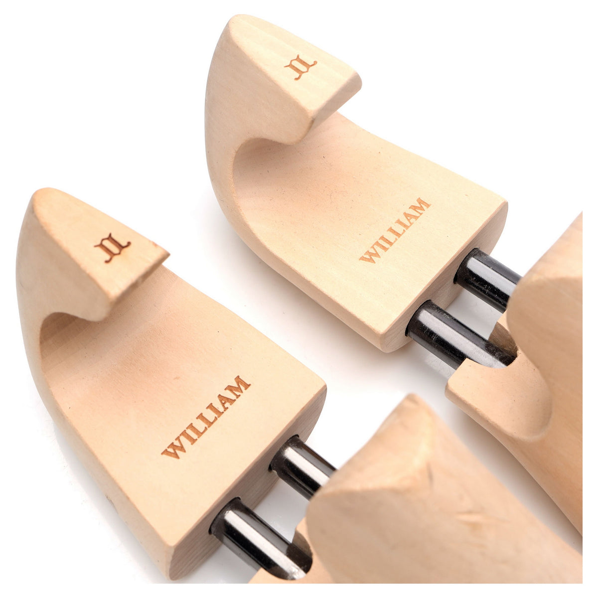 'William' Wooden Shoe Trees UK 9 E