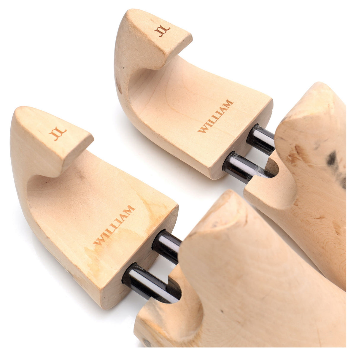 &#39;William&#39; Wooden Shoe Trees UK 9 E