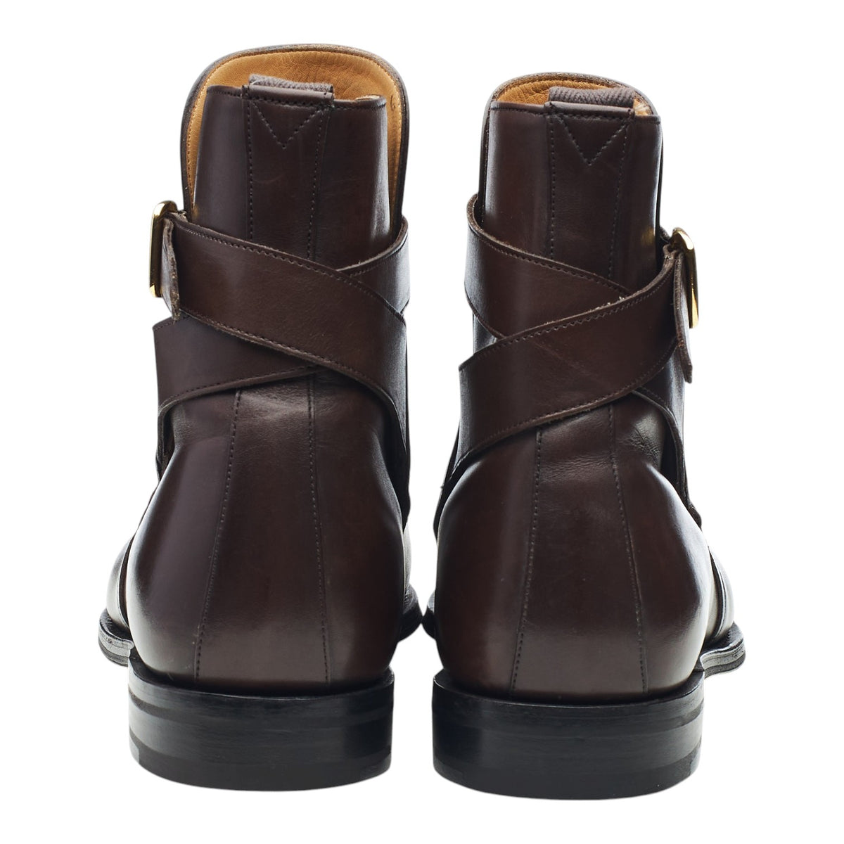 'Bletsoe' Dark Brown Leather Jodhpur Boots UK 8 G