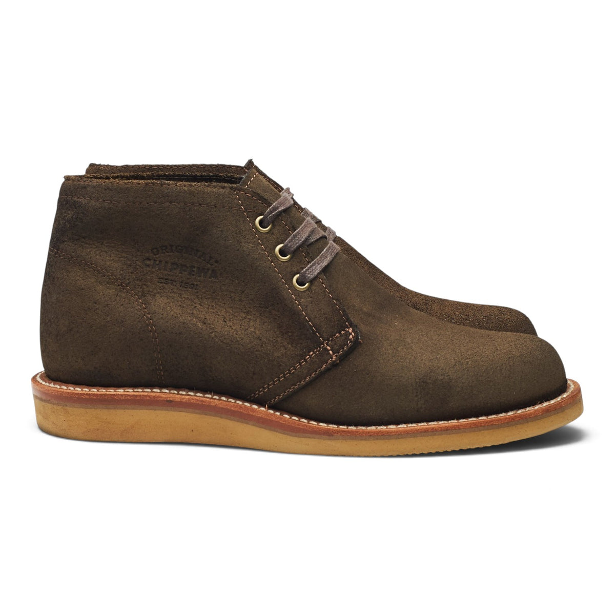 Dark Green Suede Chukka Boots UK 7.5 US 8.5 E