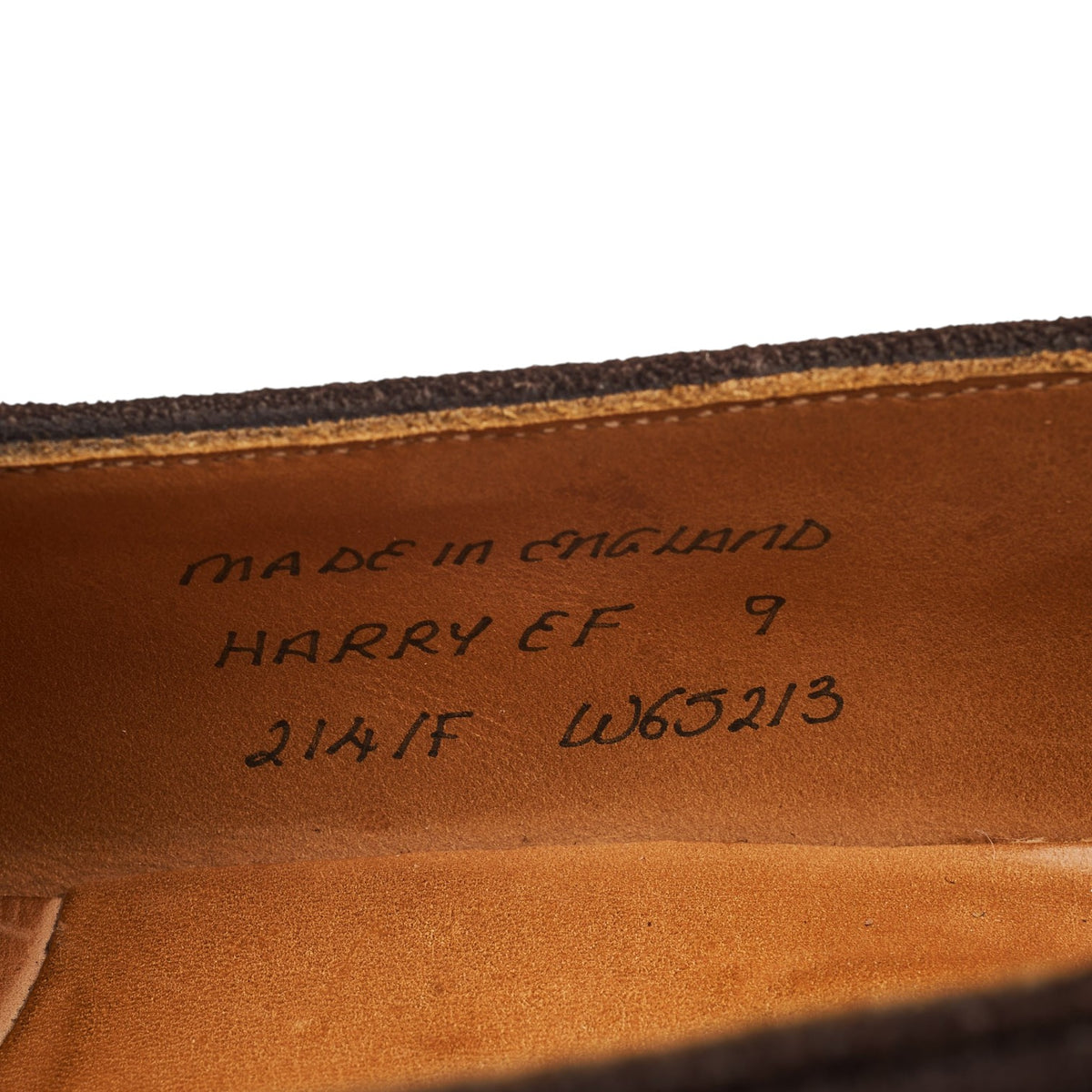PWVC 'Harry' Dark Brown Suede Tassel Loafers UK 9 F