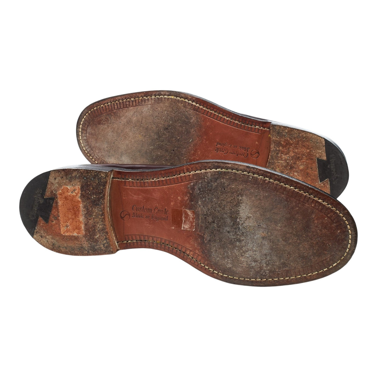 'Shannon' Burgundy Cordovan Leather Derby UK 10.5 F