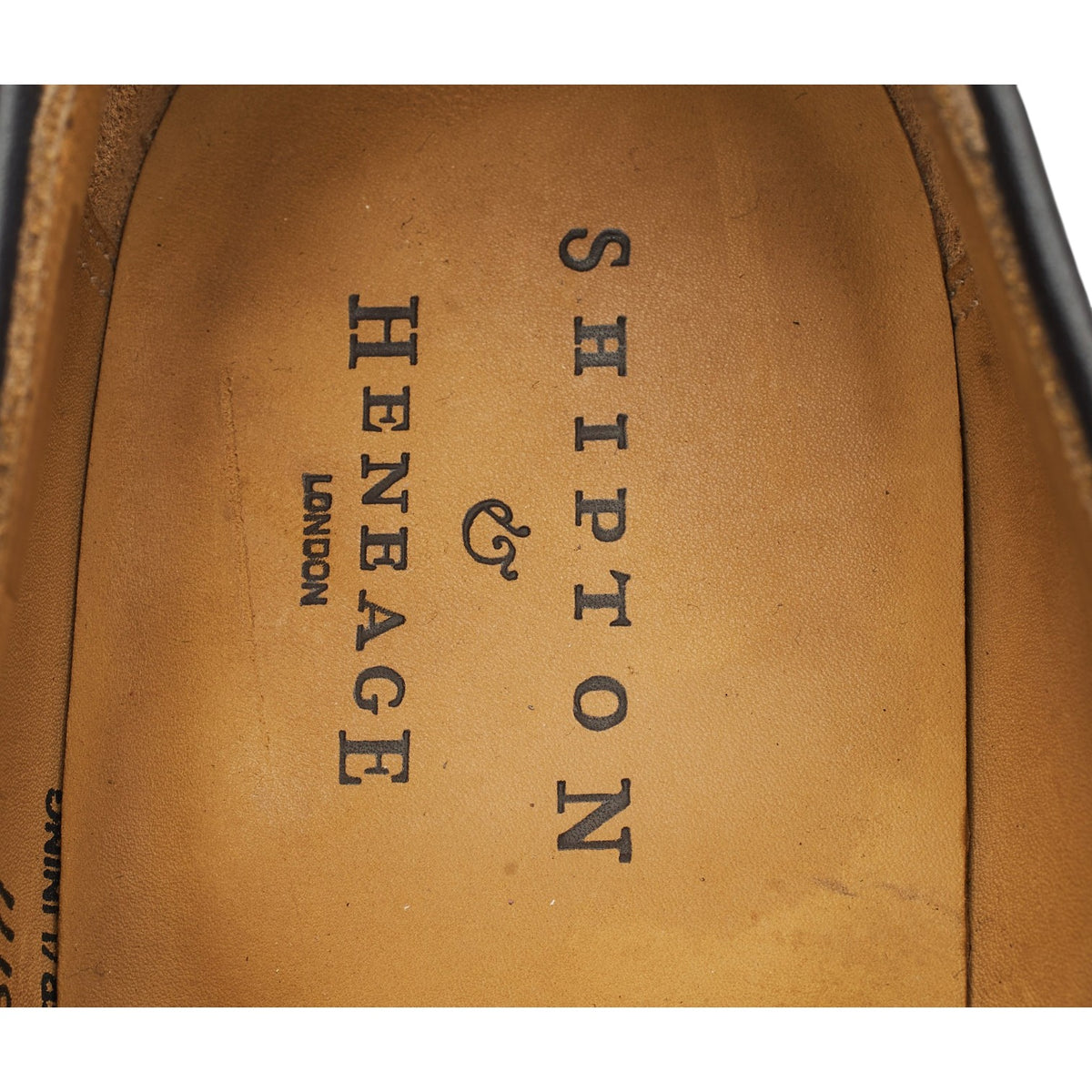 Shipton & Heneage 'Lamport' Tan Brown Leather Tassel Loafers UK 9.5 EX
