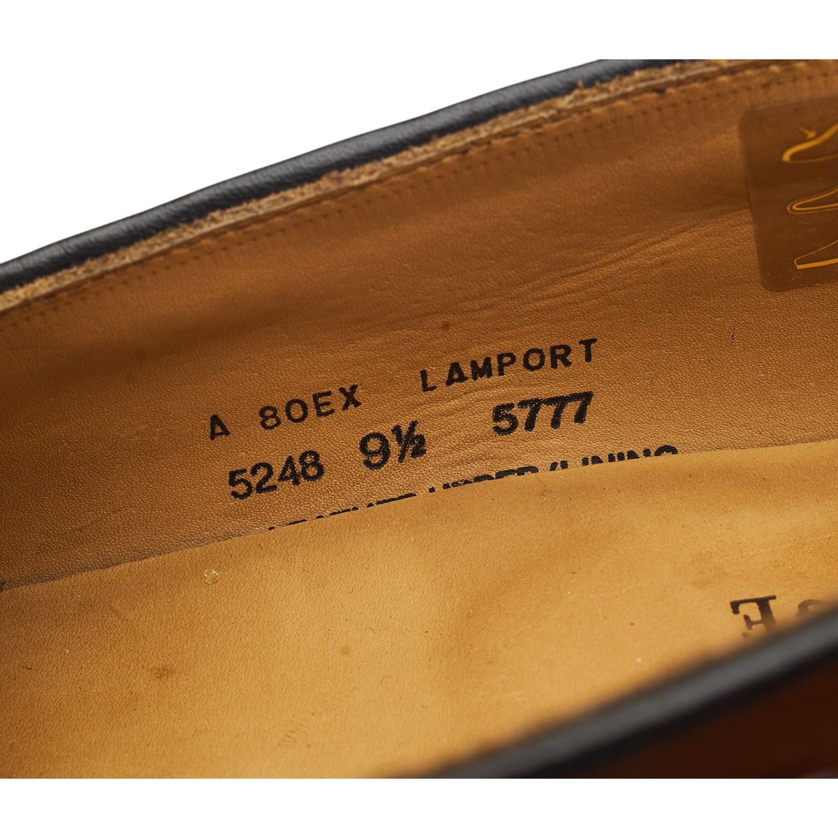 Shipton & Heneage 'Lamport' Tan Brown Leather Tassel Loafers UK 9.5 EX