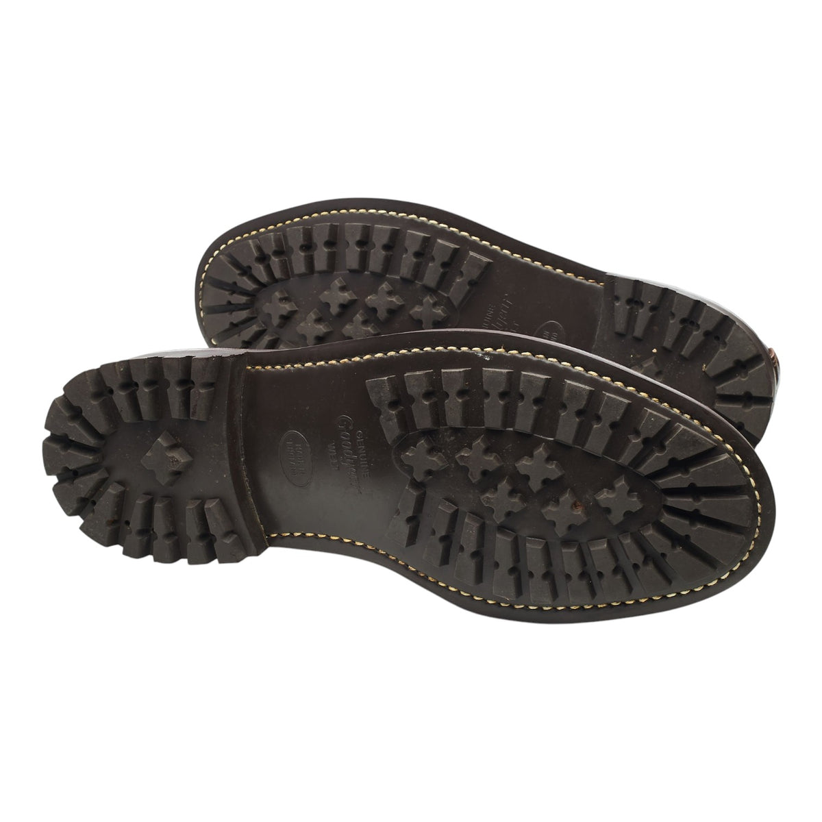 G:One 'Victor' Brown Grain Leather Veldtschoen Derby UK 10 G