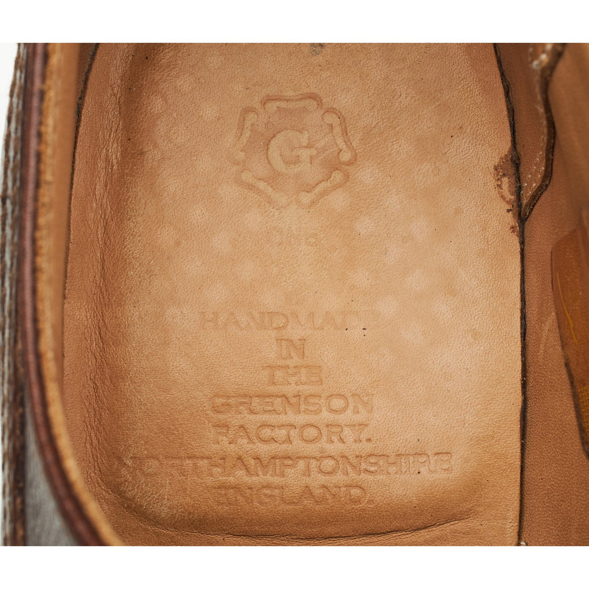 G:One 'Victor' Brown Grain Leather Veldtschoen Derby UK 10 G