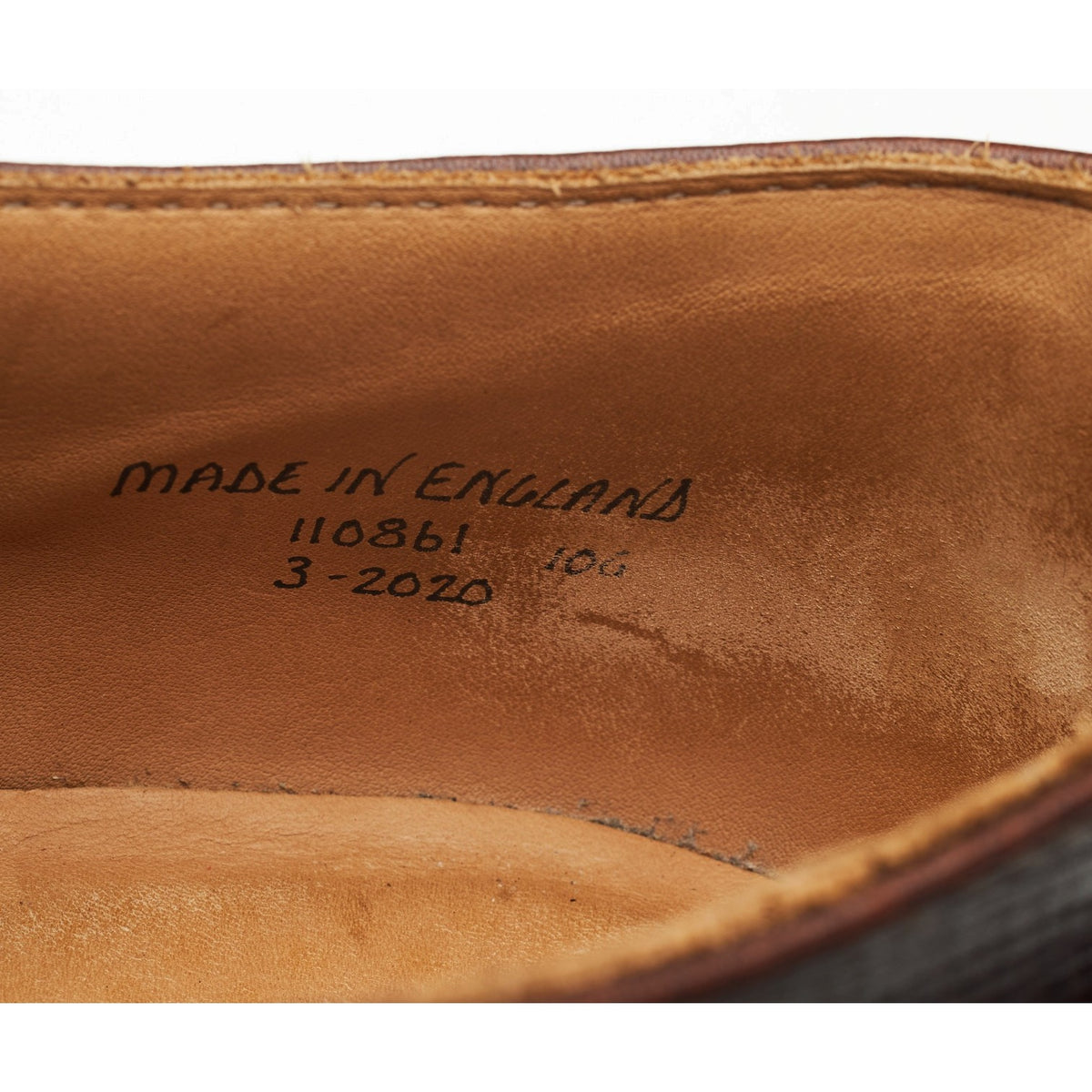 G:One 'Victor' Brown Grain Leather Veldtschoen Derby UK 10 G