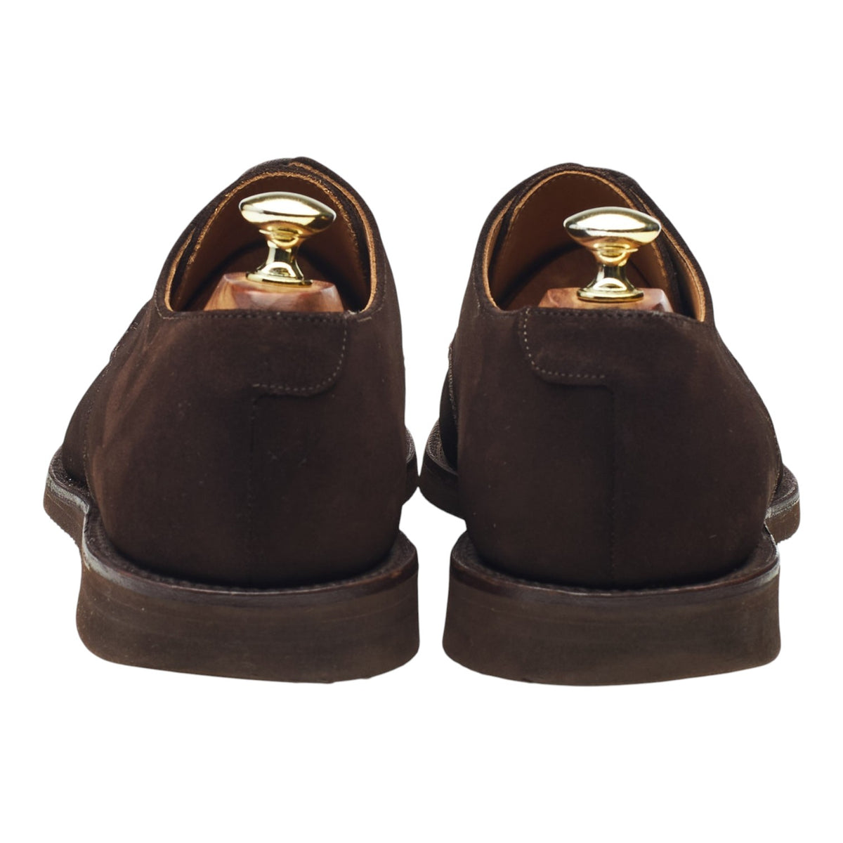 'Baxter' Dark Brown Suede Derby UK 8 F