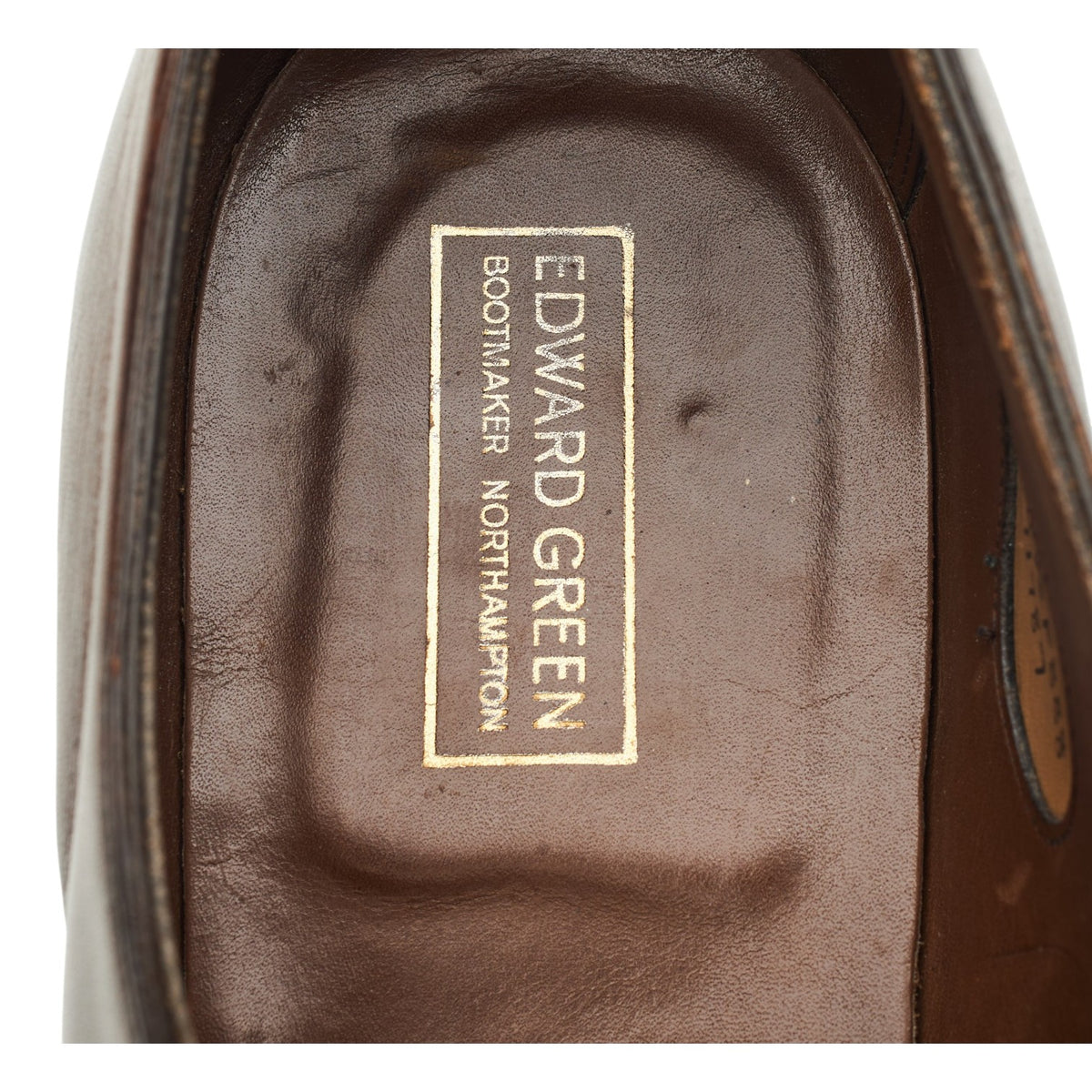 'Asquith' Dark Brown Leather Oxford Brogue UK 10 F