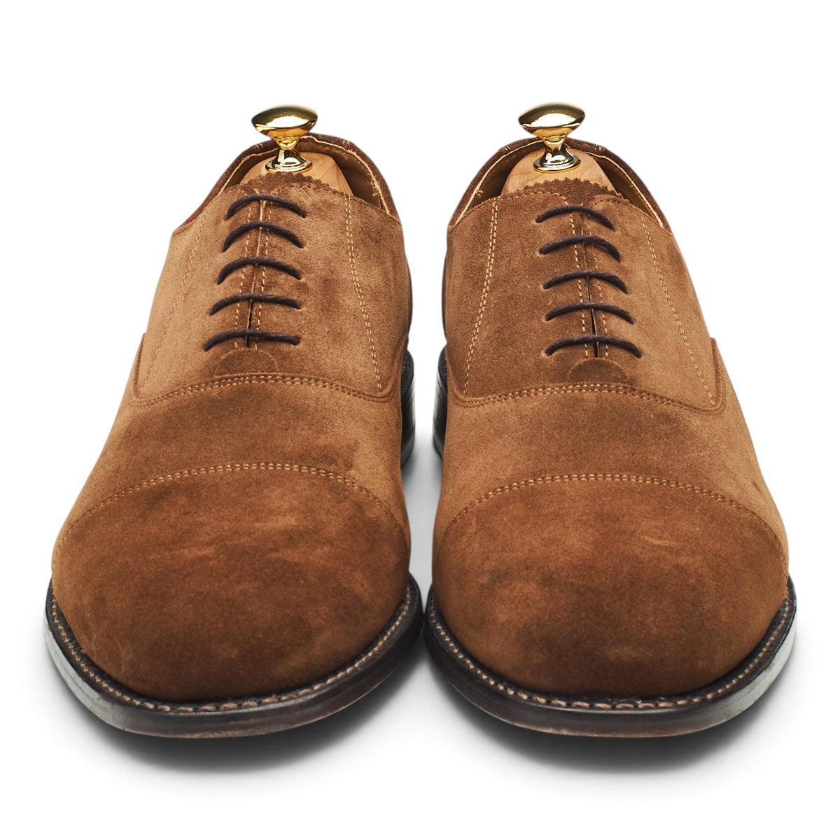 'Newcastle' Brown Suede Oxford UK 11 G