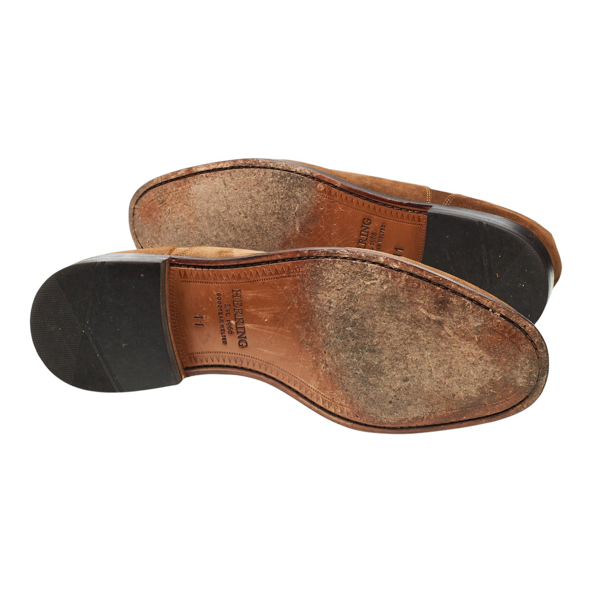 'Newcastle' Brown Suede Oxford UK 11 G