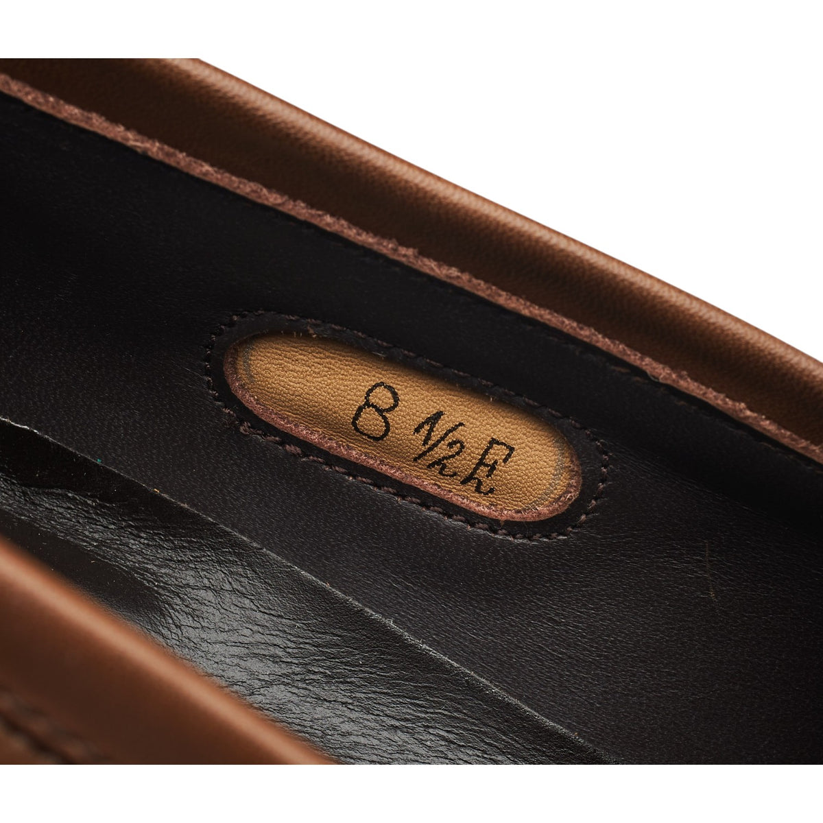 'Newport' Brown Leather Loafers UK 8.5 E