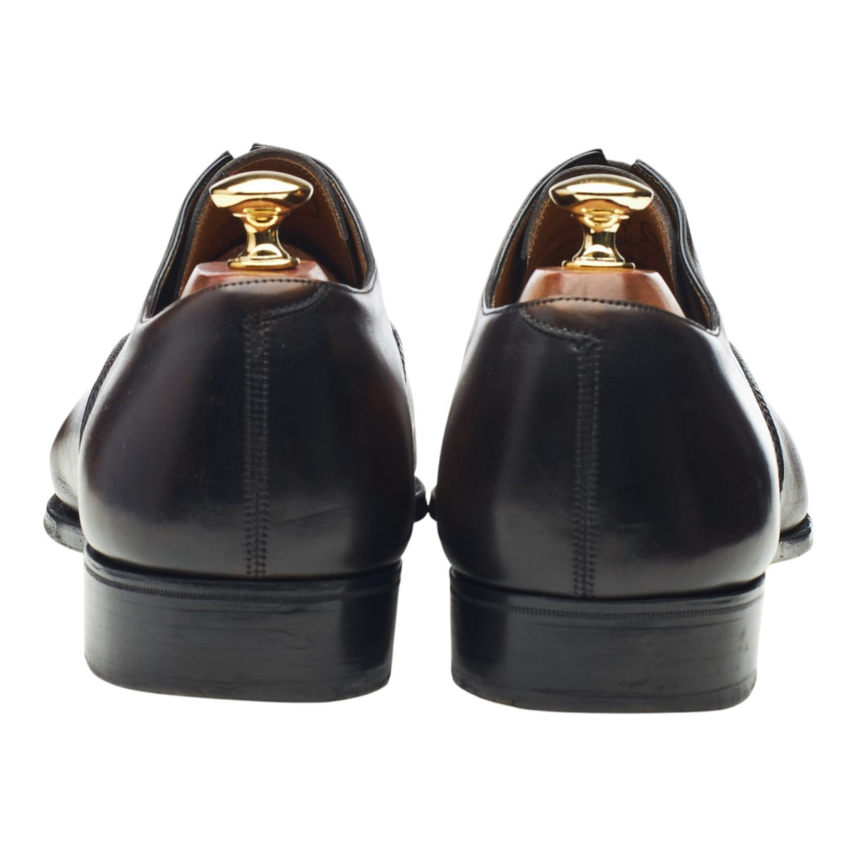 Deco 'Wren' Criolla Brown Patina Leather Oxford UK 9 F