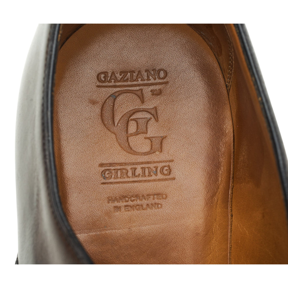 Deco 'Wren' Criolla Brown Patina Leather Oxford UK 9 F