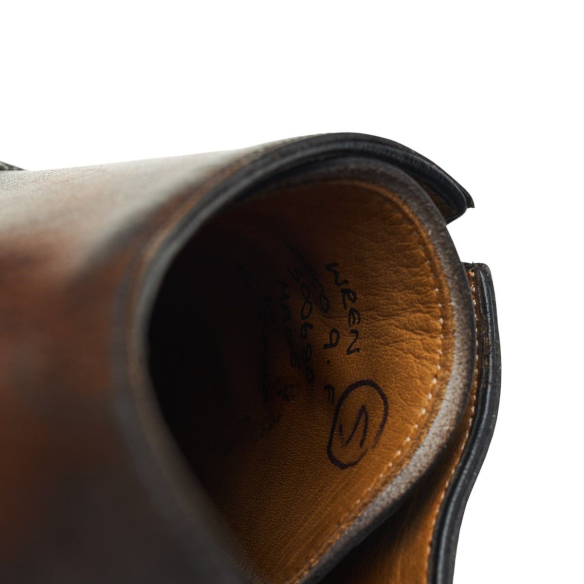 Deco 'Wren' Criolla Brown Patina Leather Oxford UK 9 F