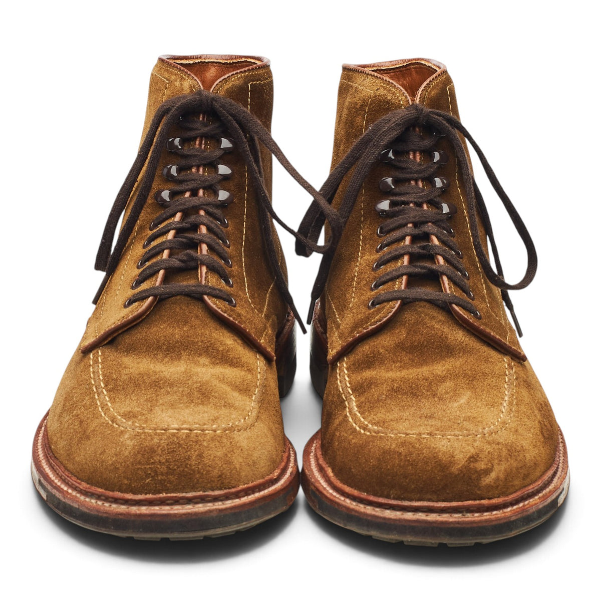 '4011HC' Snuff Brown Suede Indy Boots UK 8.5 US 9 D