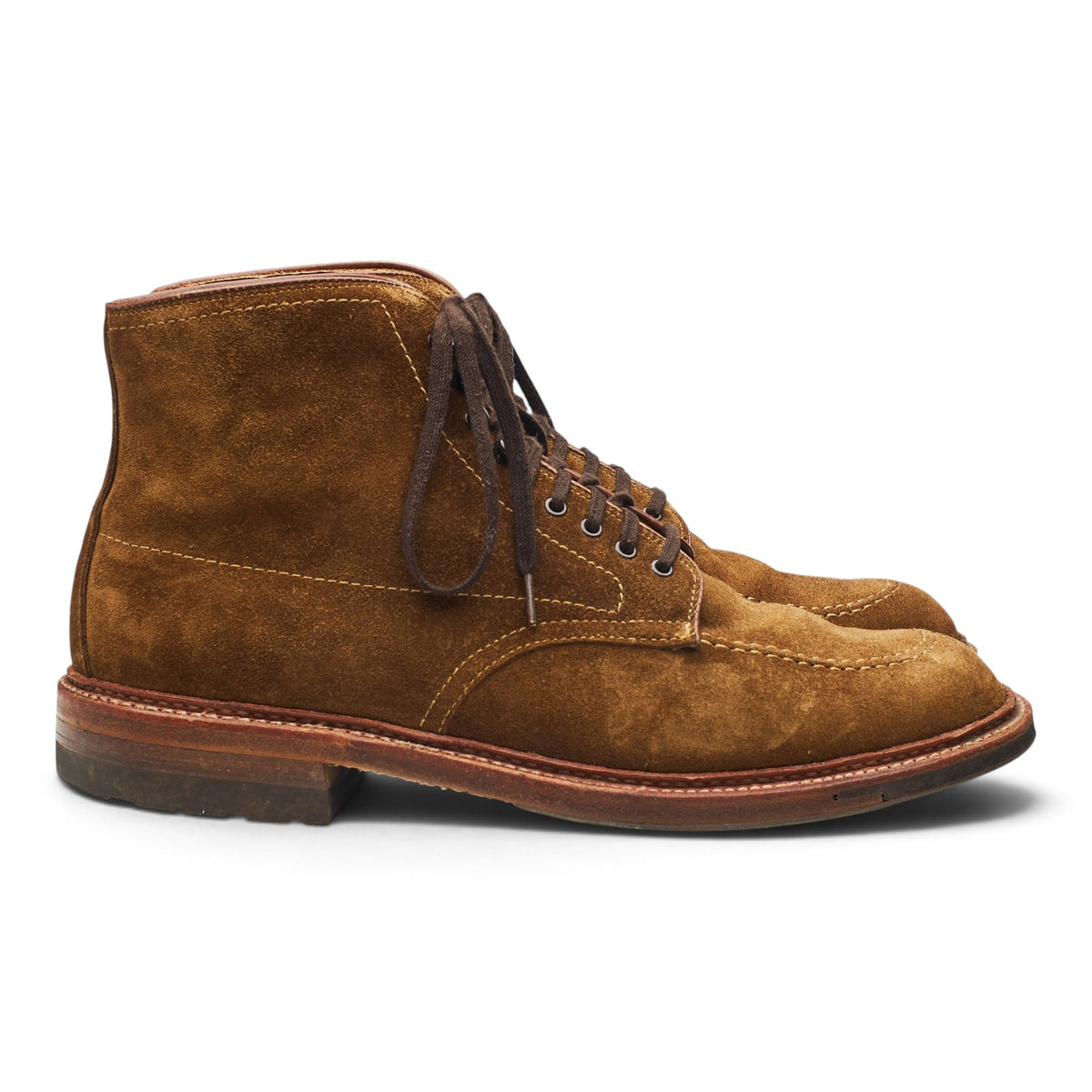 '4011HC' Snuff Brown Suede Indy Boots UK 8.5 US 9 D