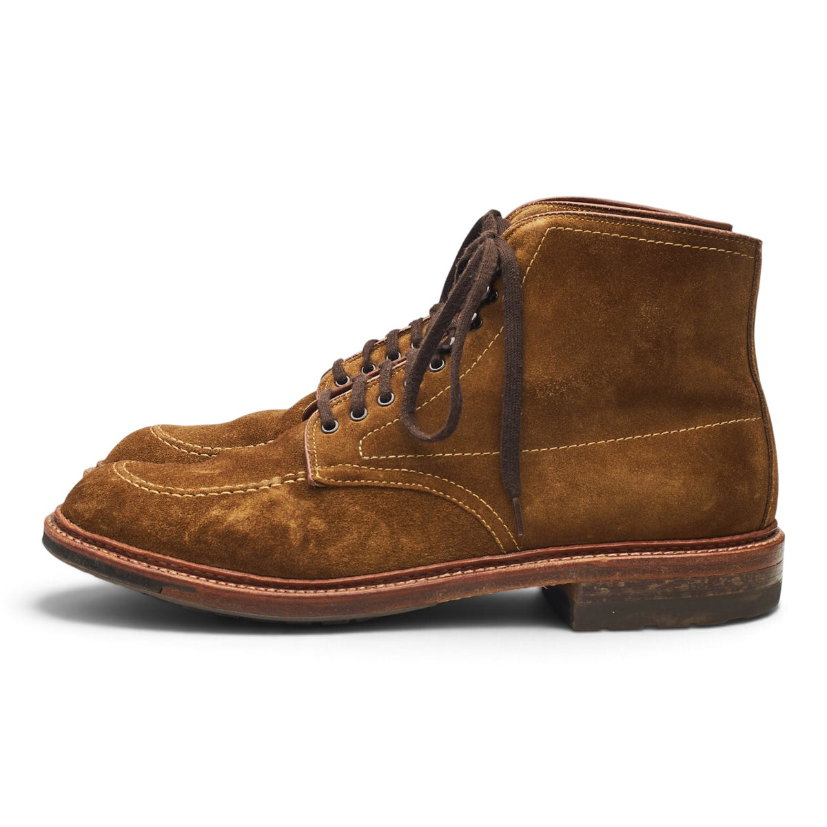 '4011HC' Snuff Brown Suede Indy Boots UK 8.5 US 9 D
