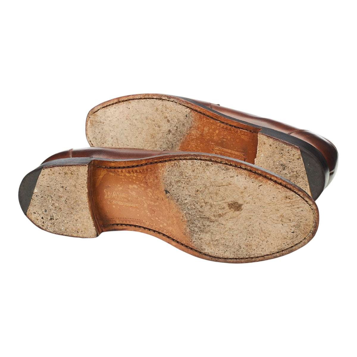'Portsmouth' Dark Brown Leather Loafers UK 9.5 F
