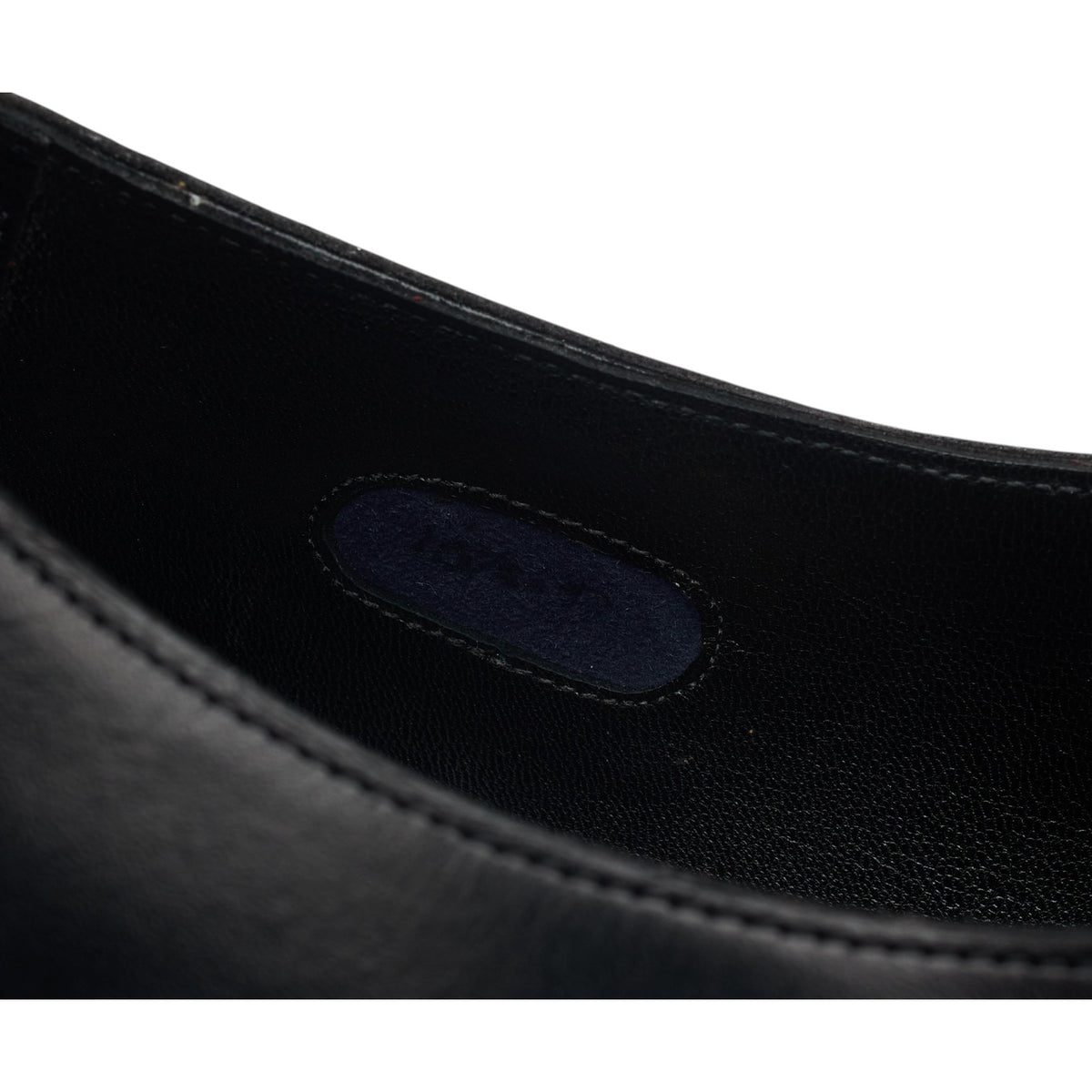'Chow' Black Leather Monk Strap UK 10.5 D