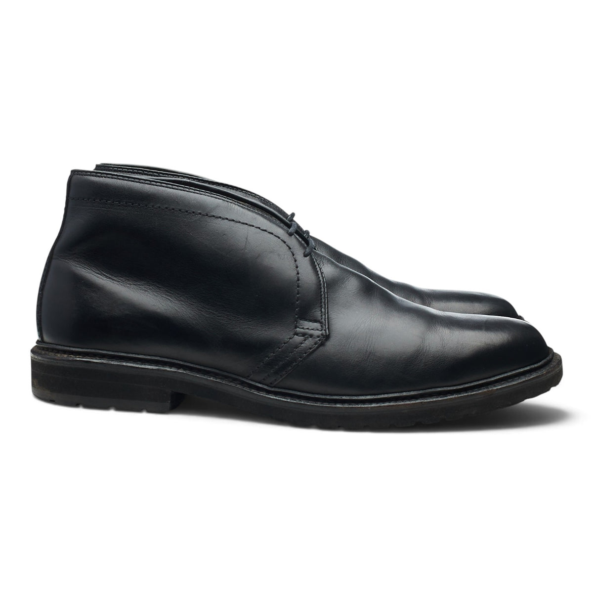 '127178' Black Leather Chukka Boots UK 10.5 US 11 D