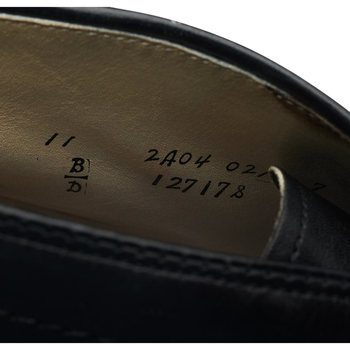 '127178' Black Leather Chukka Boots UK 10.5 US 11 D
