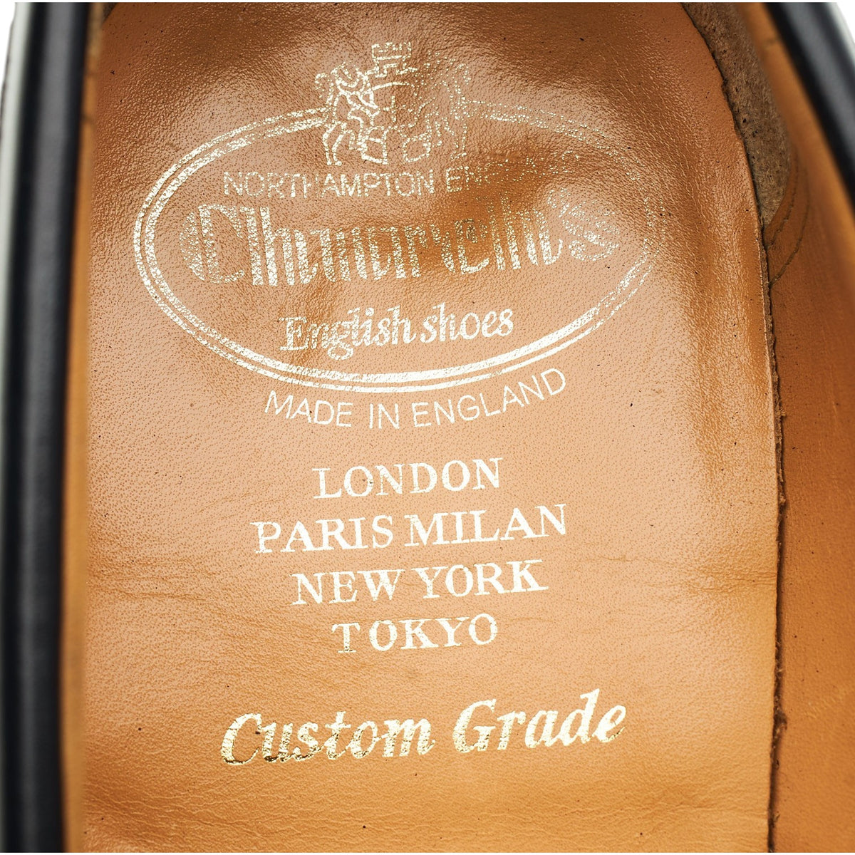 'Darwin' Black Leather Split Toe Loafers UK 8.5 G