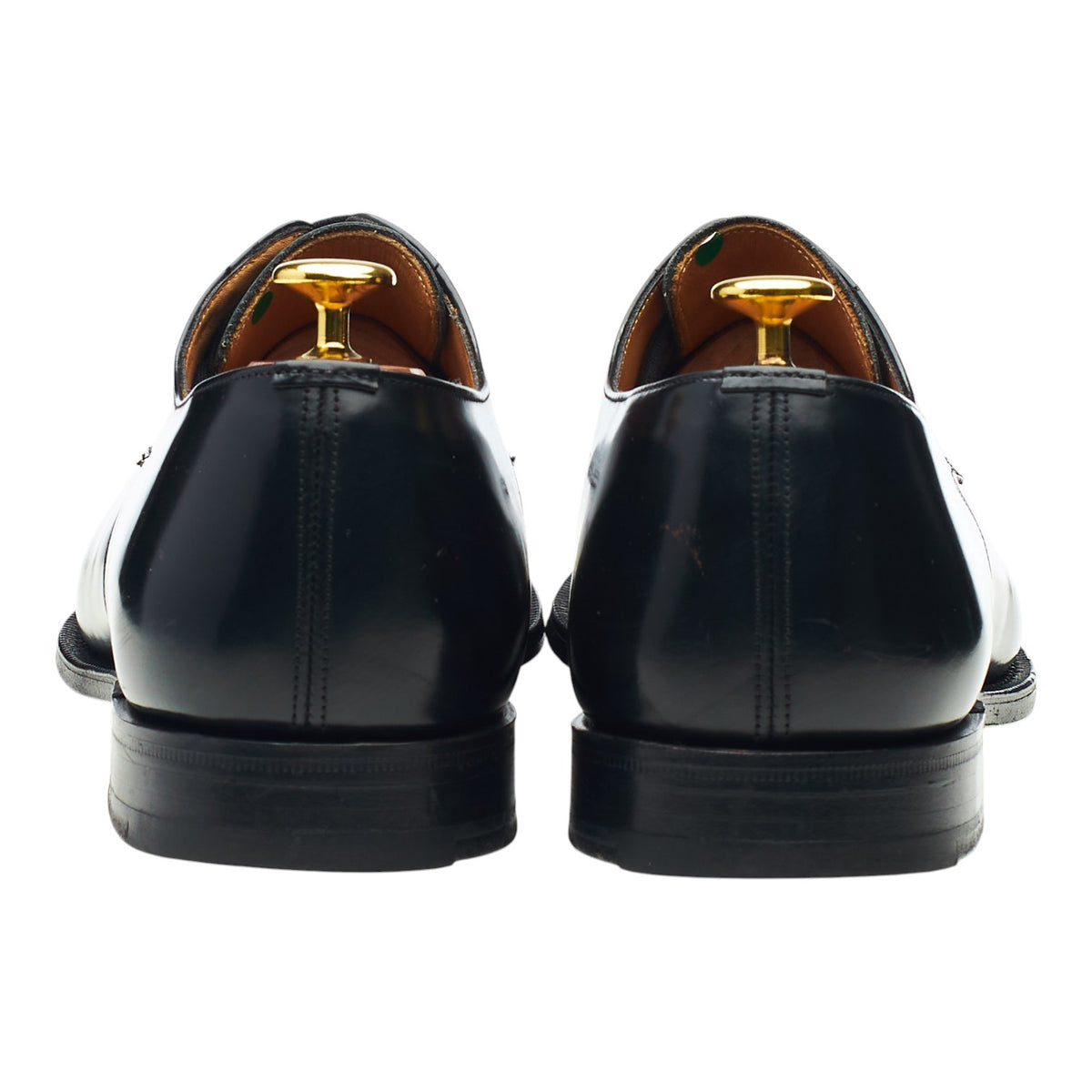 'Clyde' Black Leather Derby UK 8.5 G