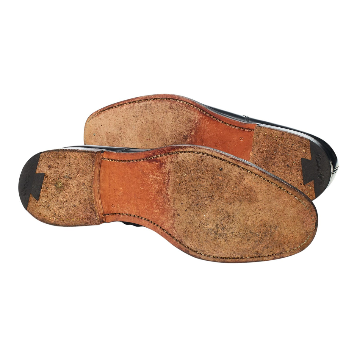 'Clyde' Black Leather Derby UK 8.5 G