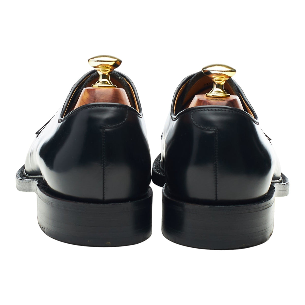 '771' Black Leather Derby UK 8 EX