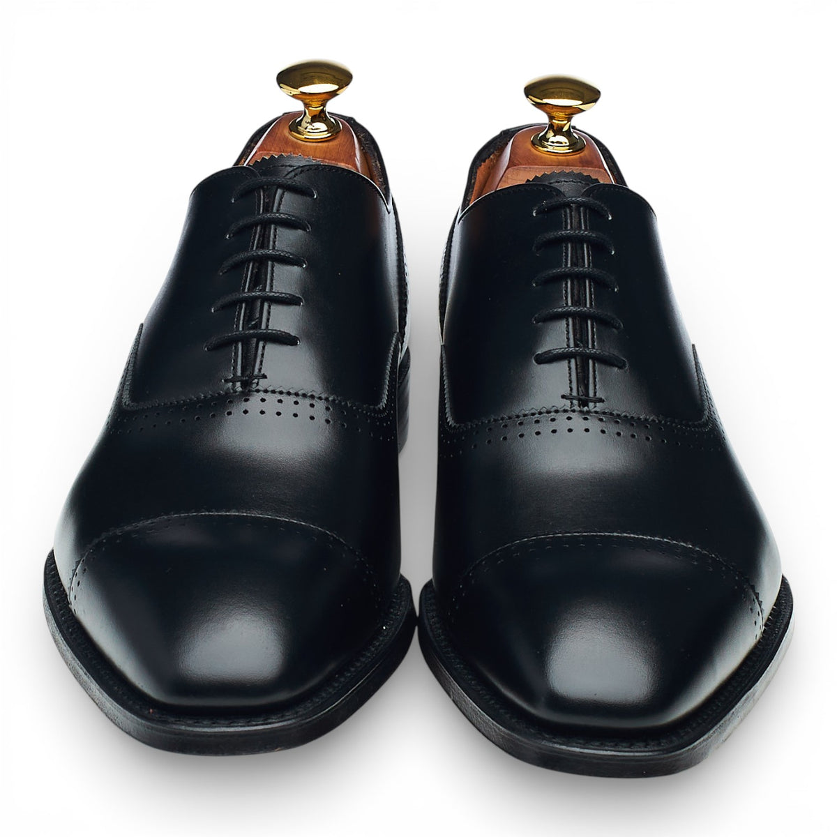 'Westmarsh' Black Leather Oxford UK 6.5 F