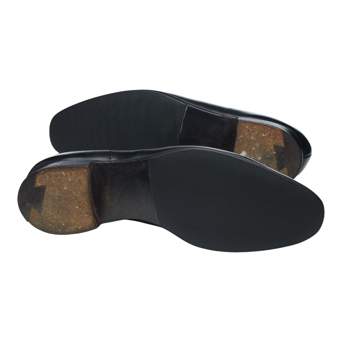 'Courtaney' Black Leather U-Throat Oxford UK 8 E