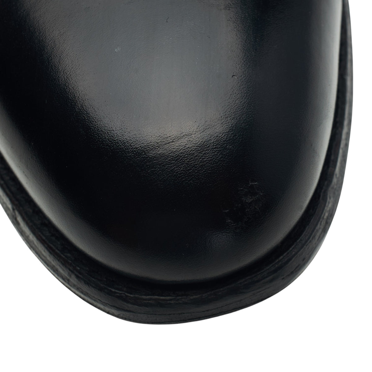 'Courtaney' Black Leather U-Throat Oxford UK 8 E