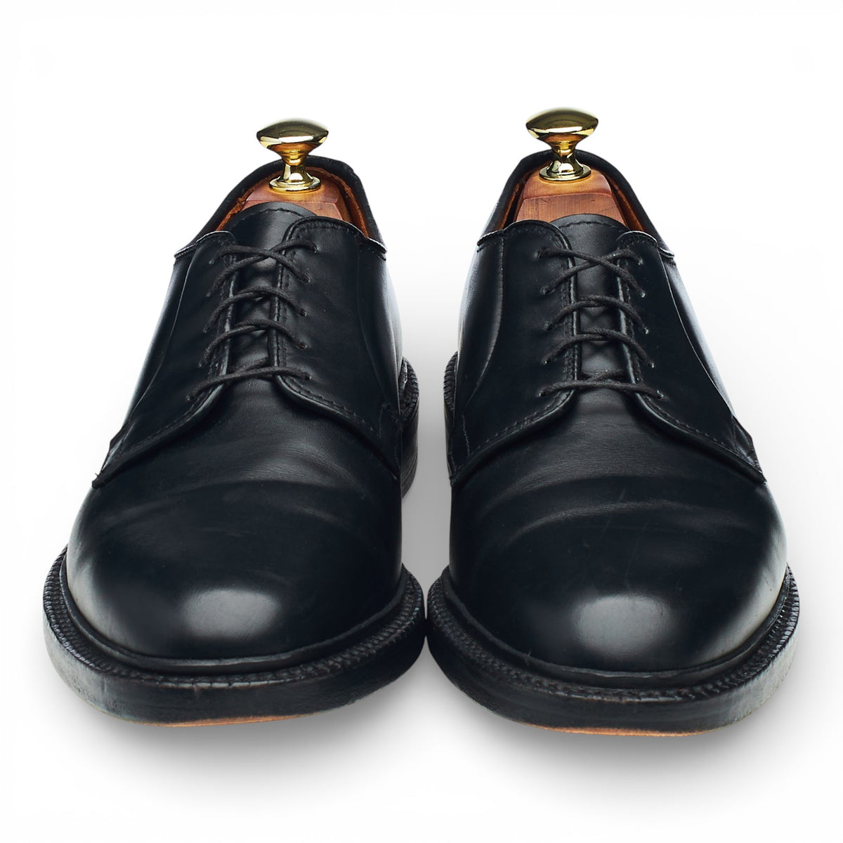 'Leeds' Black Leather Derby UK 7 US 8 D