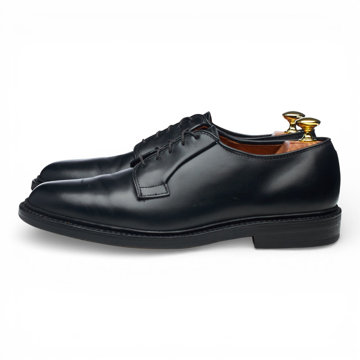 'Leeds' Black Leather Derby UK 7 US 8 D